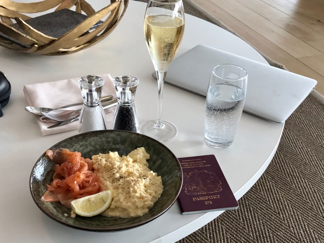 Smoked Salmon and Scrambled Eggs